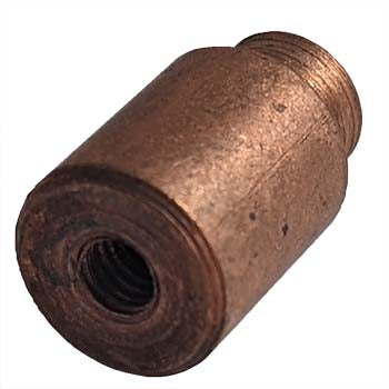 Arc Stud 1/2 x .74 Reduced Base No Thread Tapped M5 x .375 Mild Steel