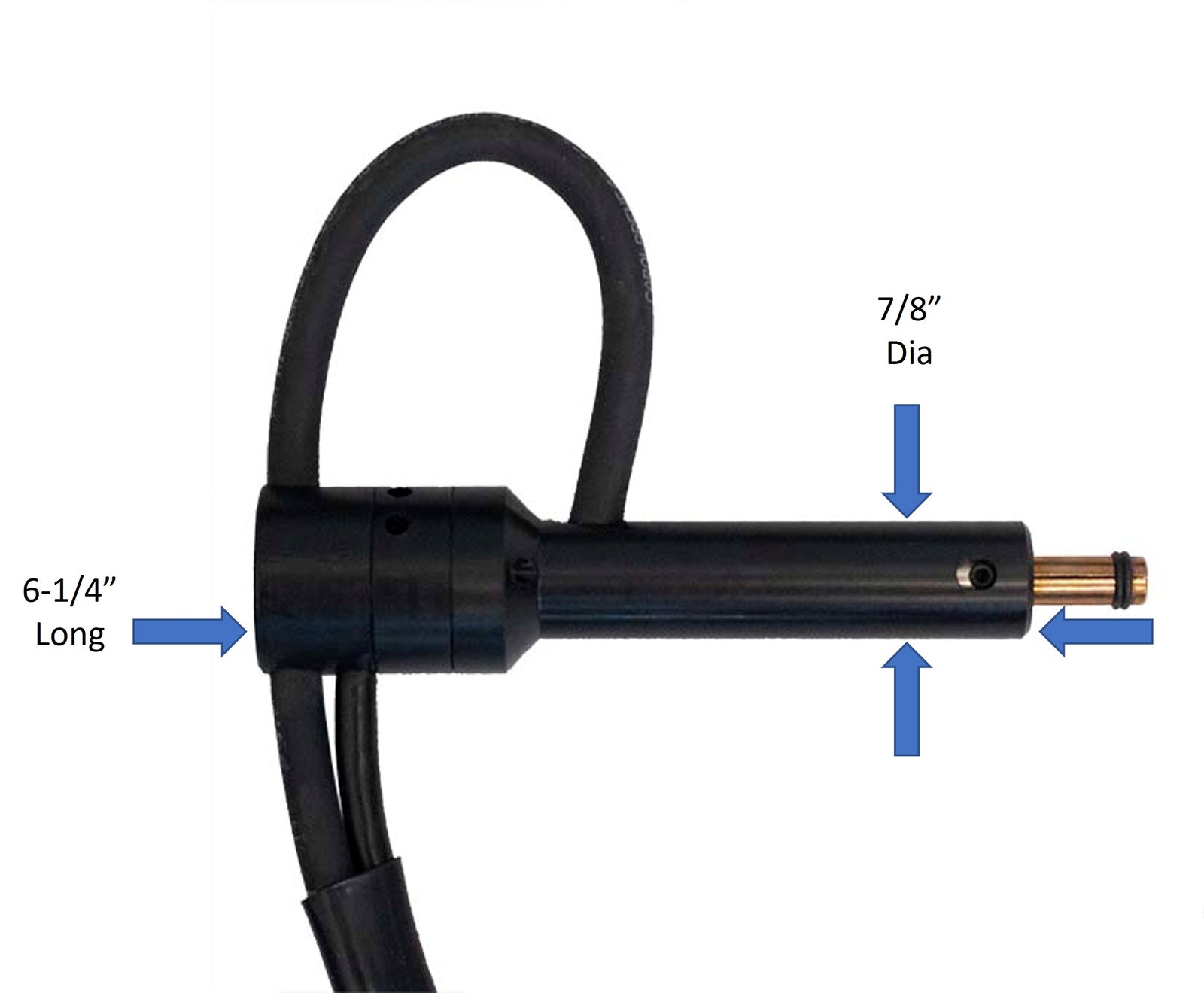 Slim Line CD Stud Gun with Dimensions
