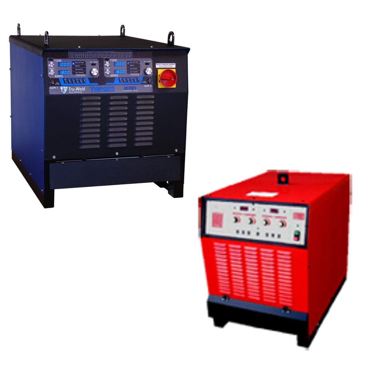 Drawn Arc Stud Welders Capable of  Welding Diameters 1" and Greater