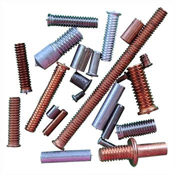 A bunch of different types of CD Weld Studs