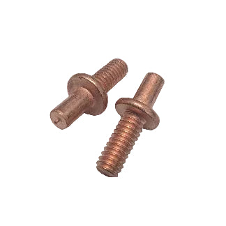 .215 X 1/2" with 1/4-20 X 5/8" CD Collar Stud MS Copper Coated