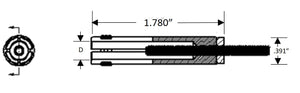 Soyer/Euro Collet Schematic with Dimensions