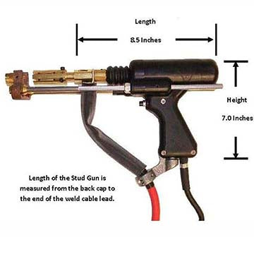 Truweld Medium Duty Arc Stud Gun