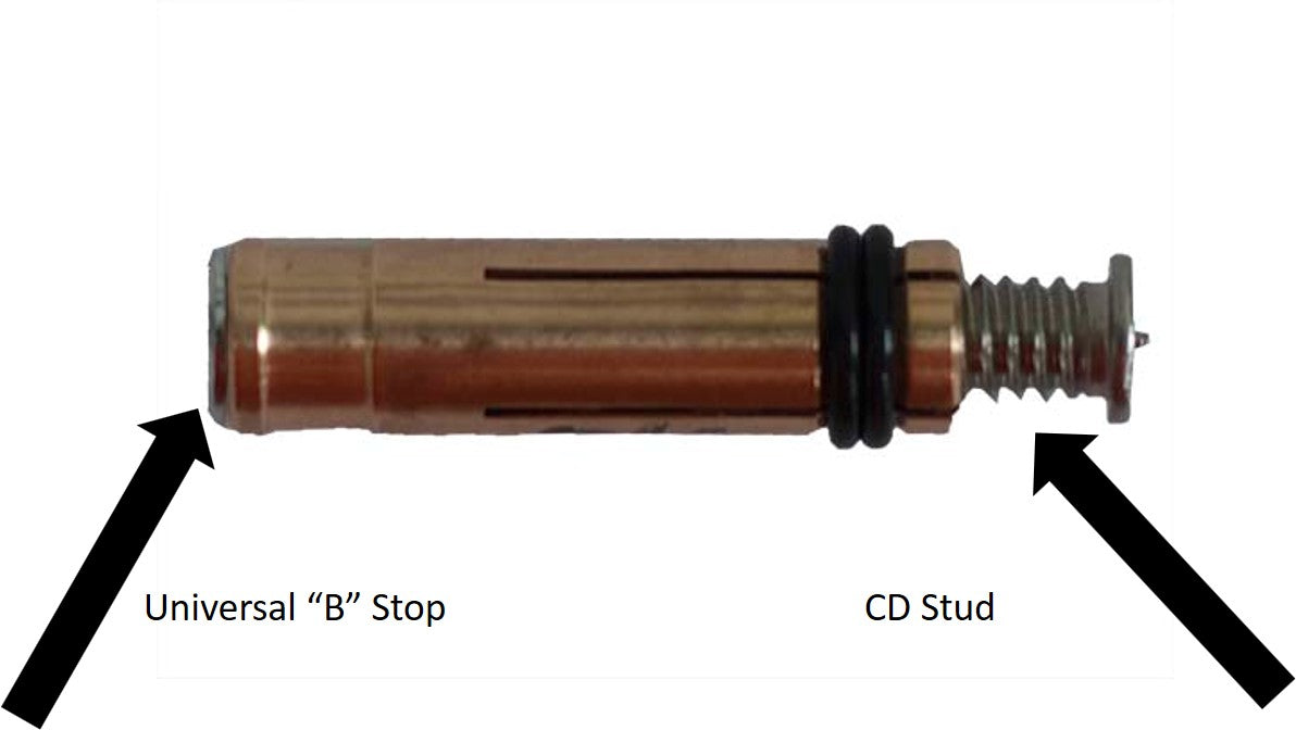 Setup Stud Gun Setup for Stud Welding CD Studs (with B Stop ...