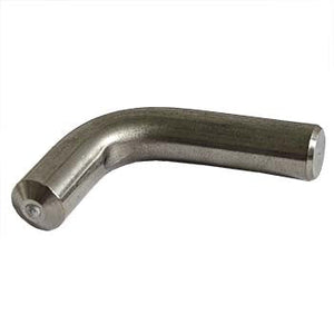 1/2" Arc Stud Bent 90 Degrees No Thread Stainless Steel