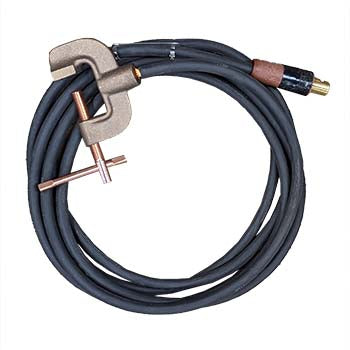 Ground Cable with Small Lenco Ground Clamp for Drawn Arc Stud Welders