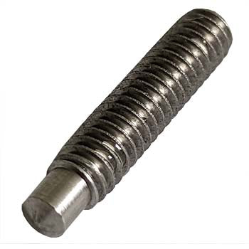 1/4-20 Arc Stud Full Thread with Pointed End Stainless Steel
