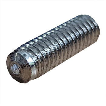 3/8-16 Drawn Arc Weld Stud Full Thread Nickel Plated