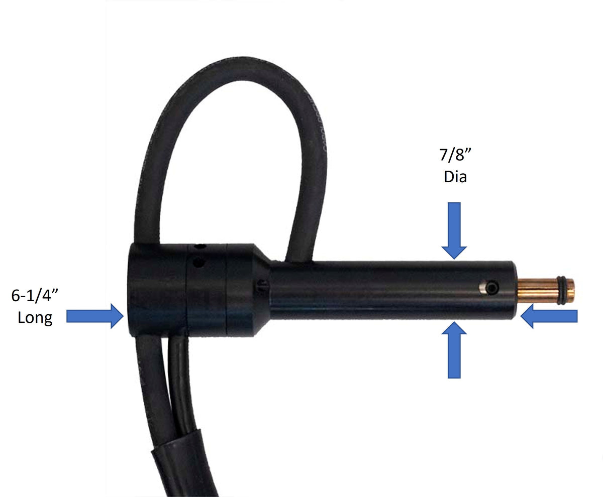 Slim Line CD Stud Gun with Dimensions